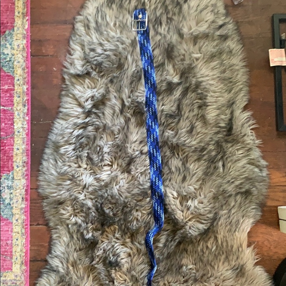♡BLUE WOVEN BELT♡